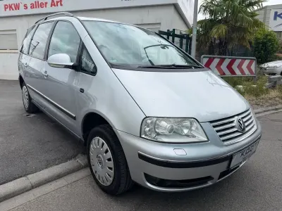 Gebraucht VW Sharan Comfortline 116 PS (85 kW) 2007 Silber Van / Kleinbus