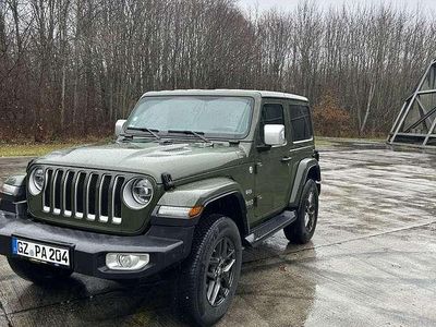 Gebraucht Jeep Wrangler Sahara 272 PS (200 kW) 2021 Grün SUV