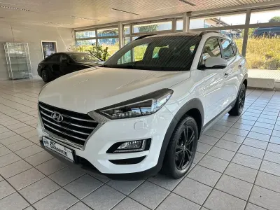 Gebraucht Hyundai Tucson Premium 177 PS (130 kW) 2019 Weiß SUV