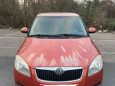 Gebraucht Skoda Fabia 60 PS (44 kW) 2008 Orange Kleinwagen