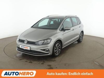 Gebraucht VW Golf Sportsvan Join 131 PS (96 kW) 2018 Grau Van / Kleinbus