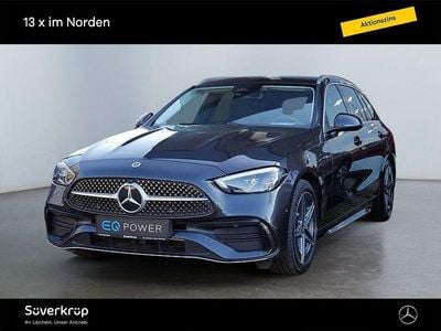 Gebraucht Mercedes C300e AMG 313 PS (230 kW) 2025 Graulack graphitgrau (metallic) Kombi