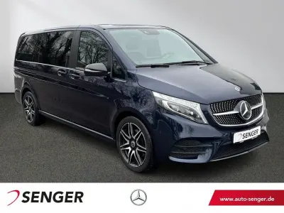 Begagnad Mercedes V300 AMG 237 HK (174 kW) 2022 Blå Minibuss