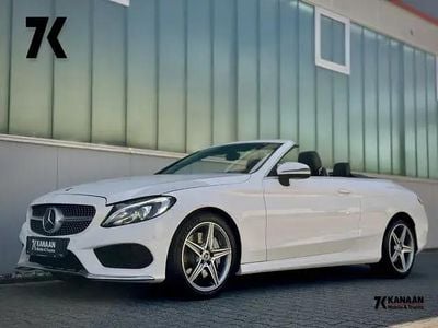 Brugt Mercedes C300 AMG line 245 HK (180 kW) 2017 Hvid Cabriolet
