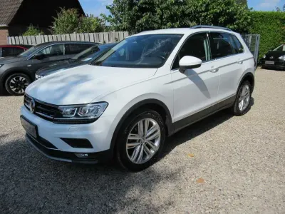 Gebraucht VW Tiguan Highline 150 PS (110 kW) 2018 Weiß SUV