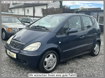 Gebraucht Mercedes A160 102 PS (75 kW) 2002 Dunkelblau (metallic) Limousine