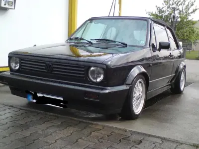 Gebraucht VW Golf Cabriolet Sportline 98 PS (72 kW) 1991 Schwarz Cabrio