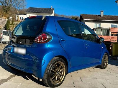 Brugt Toyota Aygo Cool 68 HK (50 kW) 2012 Blå Hatchback