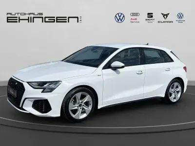 Brugt Audi A3 S-Line 150 HK (110 kW) 2023 Hvid Sedan