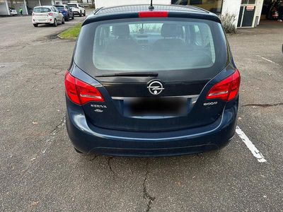 Gebraucht Opel Meriva 100 PS (73 kW) 2011 Blau Van / Kleinbus