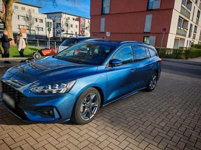 Gebraucht Ford Focus ST-Line 150 PS (110 kW) 2020 Blau Kombi