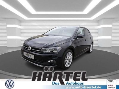 Deep black perleffekt, pearl effect Gebraucht 2021 VW Polo Highline Kleinwagen | 19.100 € (Fairer Preis)