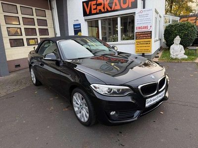 Gebraucht BMW 220 Advantage 184 PS (135 kW) 2015 Schwarz Cabrio
