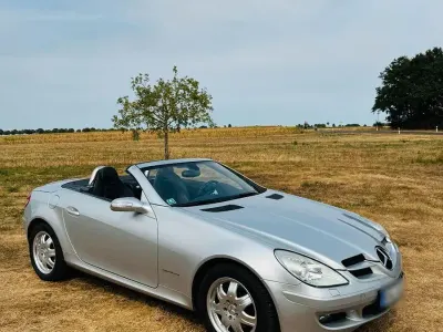 Gebraucht Mercedes SLK200 163 PS (119 kW) 2006 Silber Cabrio