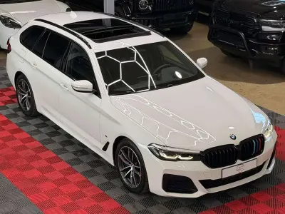Brugt BMW 530 M Sport 286 HK (210 kW) 2020 Hvid Stationcar