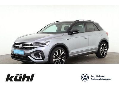 Gebraucht VW T-Roc R-line 150 PS (110 kW) 2024 Pyrit silber metallic / schwar SUV
