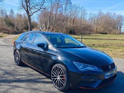 Usata Seat Leon ST FR 190 CV (139 kW) 2018 Nero Station wagon