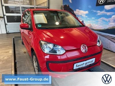 Rot Gebraucht 2016 VW up! move up! Kleinwagen | 7.450 € (Teuer)