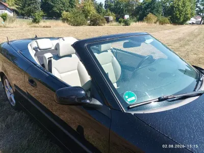 Gebraucht Saab 9-3 Cabriolet Vector 150 PS (110 kW) 2007 Schwarz Cabrio