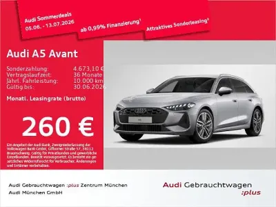 Gebraucht Audi A5 Sport 204 PS (150 kW) 2025 Florettsilber metallic Kombi