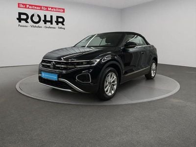 Deep black perleffekt Gebraucht 2025 VW T-Roc Cabriolet Style Cabrio | 26.940 € (Guter Preis)