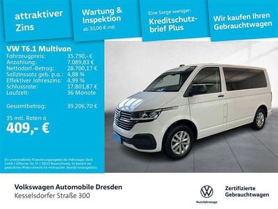 Gebraucht VW Multivan Trendline 150 PS (110 kW) 2021 Candyweiß Van