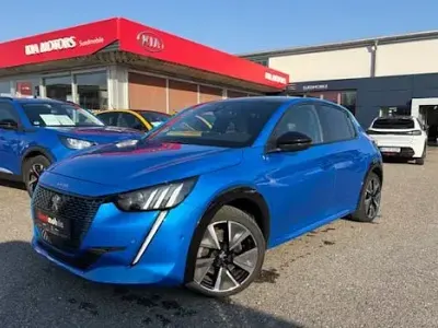Gebraucht Peugeot e-208 GTi 114 kW (156 PS) 2020 Blau Kleinwagen