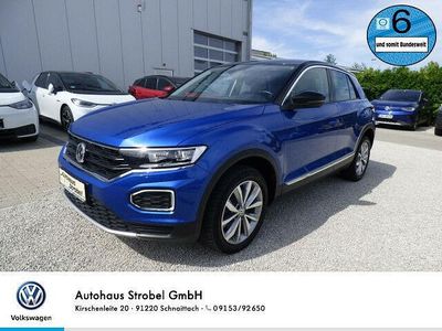 Gebraucht VW T-Roc Style 150 PS (110 kW) 2019 Ravennablau metallic SUV