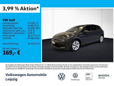 Usata VW Golf VIII Style 131 CV (96 kW) 2024 Grigio Berlina