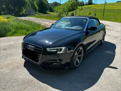 Gebraucht Audi A5 Cabriolet Sport 170 PS (125 kW) 2015 Schwarz Cabrio