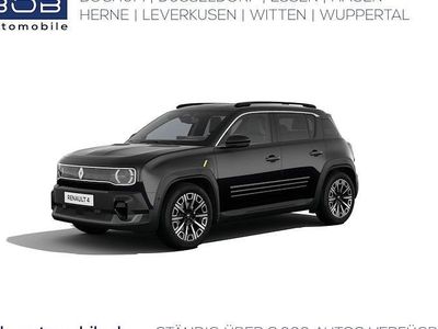 Black pearlschwarz (schwarz) Gebraucht 2025 Renault 4 E-Tech Iconic SUV | 37.470 € (Etwas zu teuer)