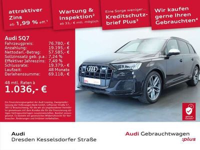 gebraucht Audi SQ7 4.0 TDI Q. Navi LED AHZV