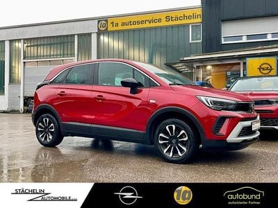 Gebraucht Opel Crossland Elegance 110 PS (80 kW) 2023 Chili rot/kardio rot SUV