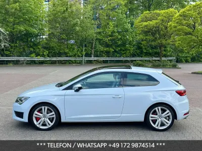 Gebraucht Seat Leon SC Cupra 265 265 PS (194 kW) 2016 Weiß Kleinwagen