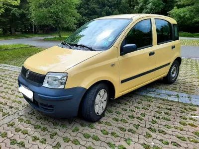 Gebraucht Fiat Panda 54 PS (39 kW) 2009 Gelb Kleinwagen