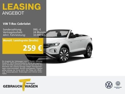 Usata VW T-Roc Cabriolet Goal 116 CV (85 kW) 2025 Bianco Cabrio