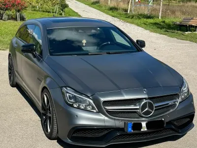 Gebraucht Mercedes CLS63 AMG Shooting Brake AMG 585 PS (430 kW) 2018 Grau Kombi