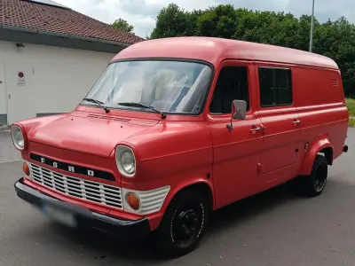 Gebraucht Ford Transit 107 PS (78 kW) 1970 Rot Van / Kleinbus