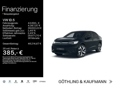Gebraucht VW ID.5 Pro 210 kW (286 PS) 2025 Grenadillschwarz metallic SUV