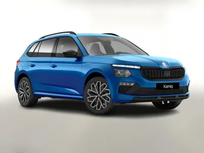 Neu Skoda Kamiq Dynamic 150 PS (110 kW) 2026 Race blue metallic SUV