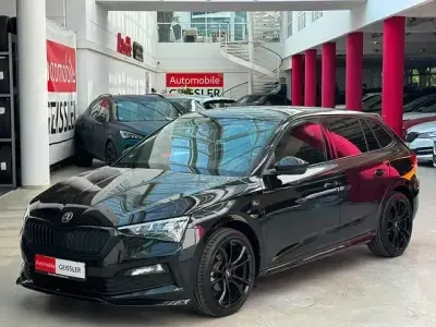Gebraucht Skoda Scala 190 PS (139 kW) 2021 Schwarz Kleinwagen