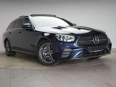 Gebraucht Mercedes E300 AMG line 194 PS (142 kW) 2022 Nautik blue Kombi
