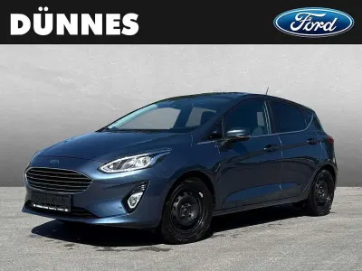 Gebraucht Ford Fiesta Titanium 101 PS (74 kW) 2019 Chromablau metallic Kleinwagen