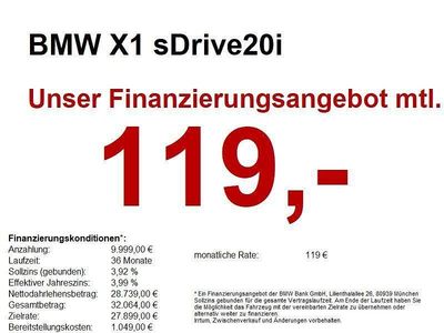Nouă BMW X1 Sport Line 156 CP (114 kW) 2026 Albastru SUV
