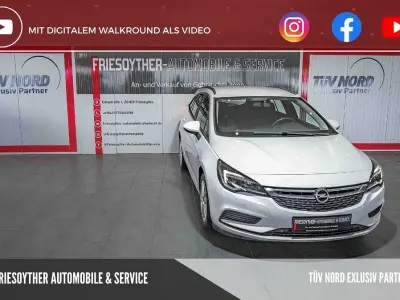 Gebraucht Opel Astra Edition 110 PS (80 kW) 2019 Weiß Kombi