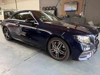 Gebraucht Mercedes E300 AMG line 245 PS (180 kW) 2019 Blau Cabrio