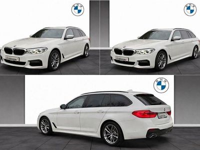 Weiß Gebraucht 2021 BMW 520 M Sport Kombi | 35.600 € (Teuer)
