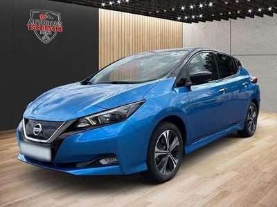 Blau (vivid blue m/black) Gebraucht 2021 Nissan Leaf Kleinwagen | 18.990 € (Fairer Preis)