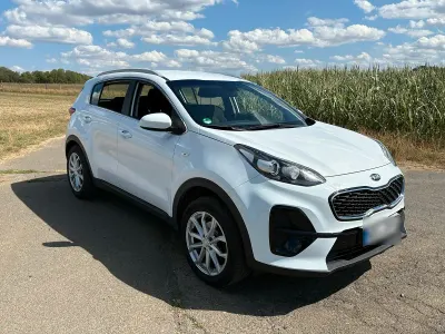 Gebraucht Kia Sportage Edition 7 132 PS (97 kW) 2020 Weiß SUV