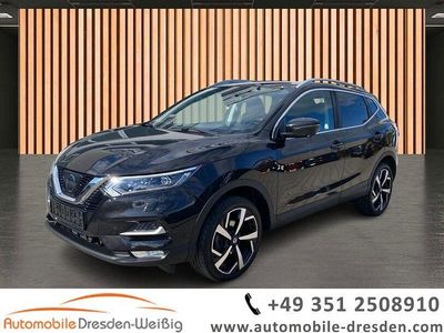 Gebraucht Nissan Qashqai Tekna 163 PS (119 kW) 2017 Schwarz black (m) (metallic) SUV